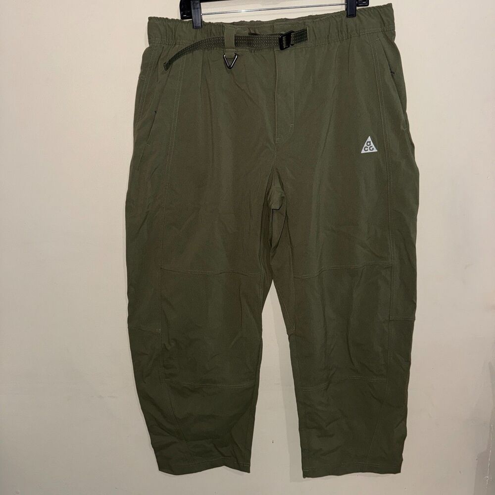 Nike ACG Mid-Rise UV Repel Hiking Pants Outdoor Olive HJ0243-222 Women’s XL NWT